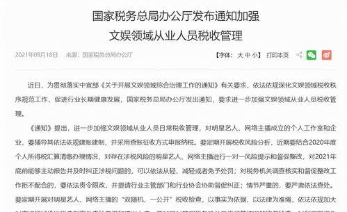 明星网红报税,揭秘报税背后的秘密与挑战